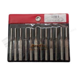 Kit Limas Diamantadas Cônicas Para Lapidadora com 12 Peças - LDCM-80S