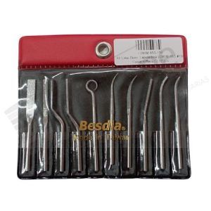 Kit Limas Diamantadas Rifflers 10 Pçs-Lapidadora-LDRIM-65S
