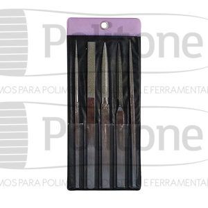 Kit Limas Diamantadas Desbaste Pesado 215mm 5 Peças - LDHD-215S