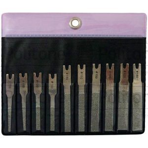 Kit Limas Diamantadas Flexíveis C/ 10 Peças para Lapidadora - LDFM-2A10