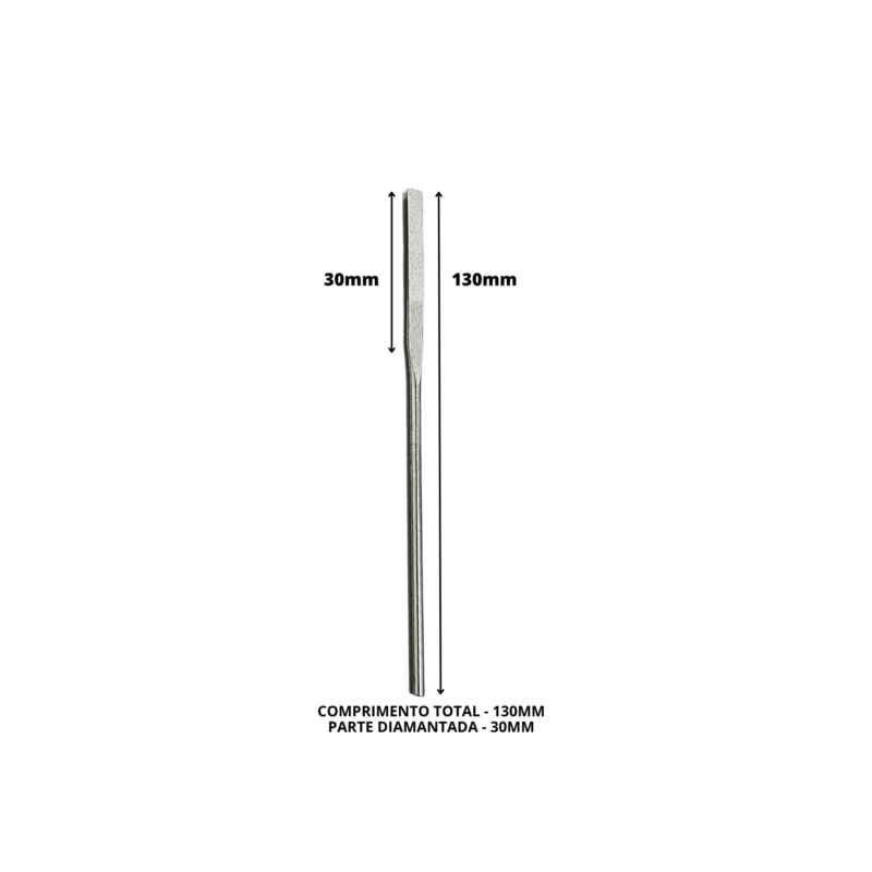 Lima Diamantada Individual Cônica 130mm