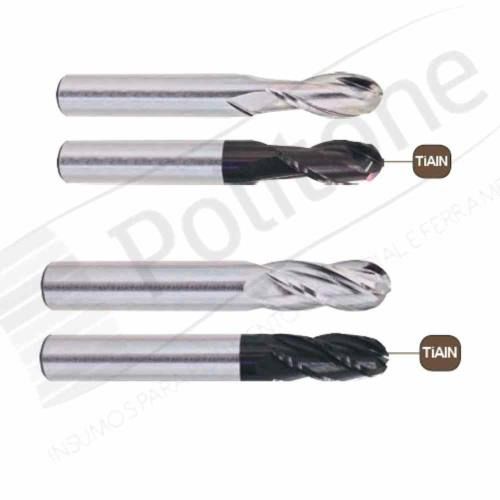 Fresas Topo Esférico Metal Duro