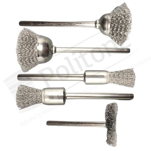 Mini Escova Aço Inox