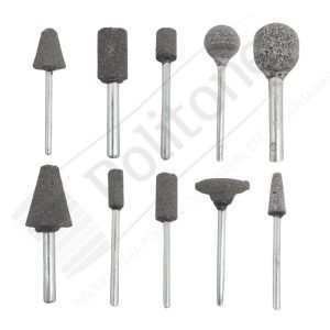 Ponta Montada Pedra Cinza Ferro Fundido