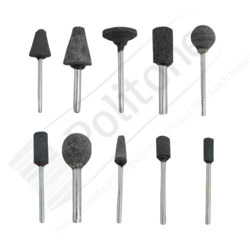 Ponta Montada Pedra Preta Materiais não Ferrosos