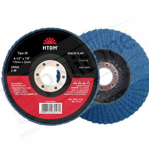 Disco Flap 7 Polegadas HTOM