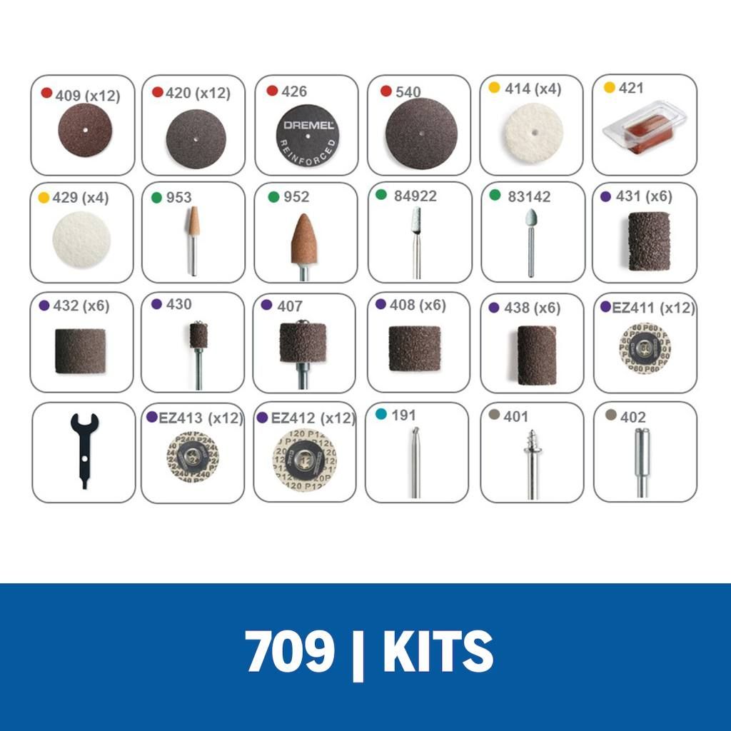 DREMEL KIT 709 USO GERAL 110 PÇS