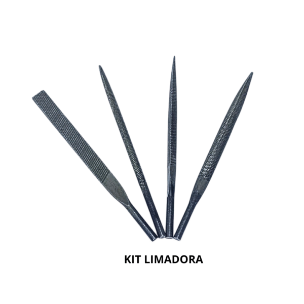 Kit de Limas para Limadora 4 peças